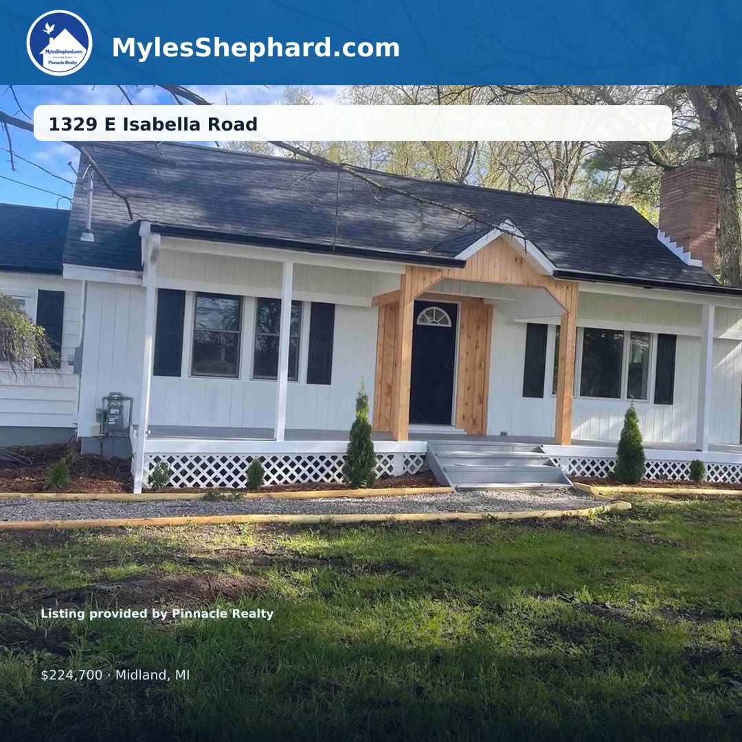 1329 E Isabella Road, Midland MI 48640 video tour