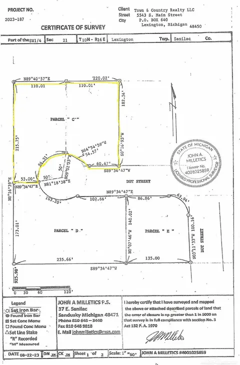 Parcel C Dot Street, Croswell MI 48422 photo 1