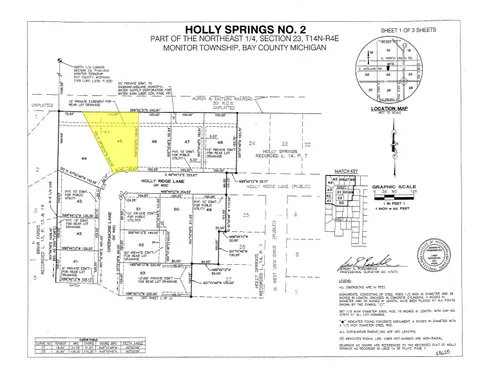 2253 Holly Ridge Lane, Bay City MI 48706 land listing for sale