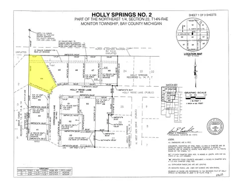 4650 Holly Ridge Lane, Bay City MI 48706 land listing for sale