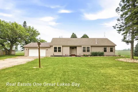 6801 Standish Road, Bentley MI 48613 home for sale