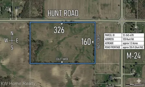 Hunt Road Hunt, Mayville MI 48744 photo 3